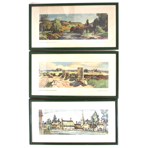 993 - BR framed & glazed carriage prints - 