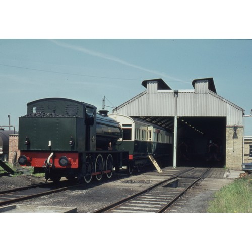 581 - 35mm colour slides in 4 slide boxes, industrial & main line take in the 1970s, Bridport Branch, High... 