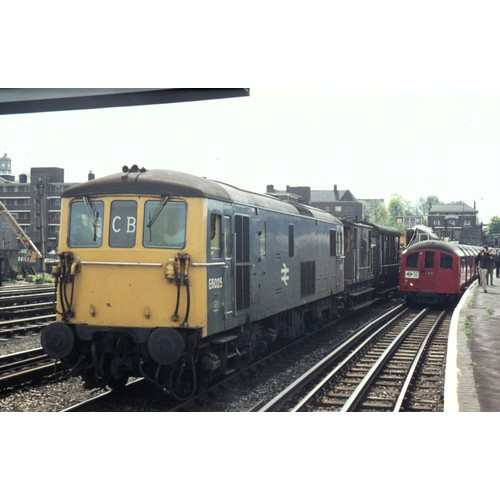 581 - 35mm colour slides in 4 slide boxes, industrial & main line take in the 1970s, Bridport Branch, High... 