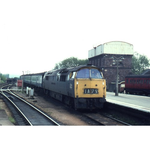 581 - 35mm colour slides in 4 slide boxes, industrial & main line take in the 1970s, Bridport Branch, High... 