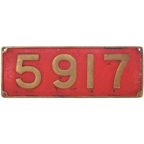 195 - An East African Railways nameplate, MOUNT KITUMBEINE, 9653 FEET, from an EAR metre gauge Class 59 4-... 