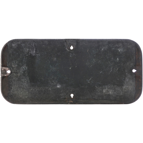 388 - A GWR cabside numberplate, 1380, from the ex North Pembrokeshire & Fishguard Railway 0-6-0ST named R... 