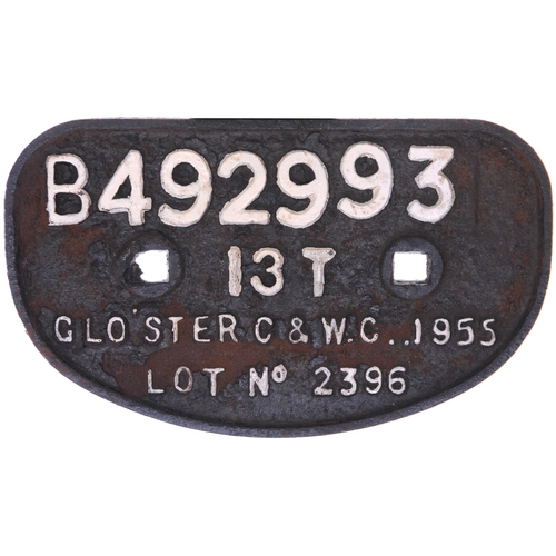 113 - Shedplate, 9A, Longsight (1948-May 1973), also D wagon plate. (2)  (Dispatch by Mailboxes/Collect fr... 