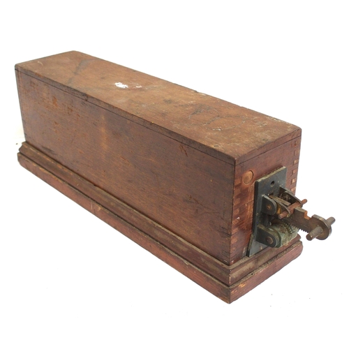 133 - SR wooden cased signal box block switch, 20