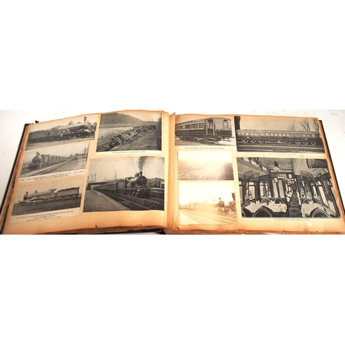 188 - Historical bound photographic album dated January 1905 covering a variety of pre grouping Companies ... 