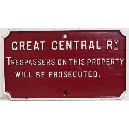 236 - GCR C/I trespass notice (TPGC401) 20½