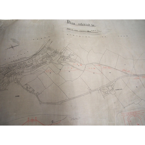 279 - Quantity of rolled GWR/BR(W) plans - Wantage Road 40' to the inch, Wycombe Railway 2 chain, GWR turn... 