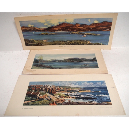 31 - BR carriage unframed carriage prints - 