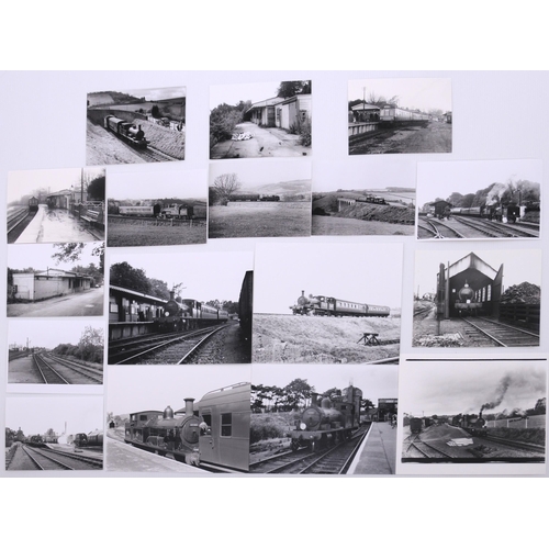 349 - Photographs, Lyme Regis Branch, superb selection, Adams Radials, DMUs, infrastructure, post-closure ... 