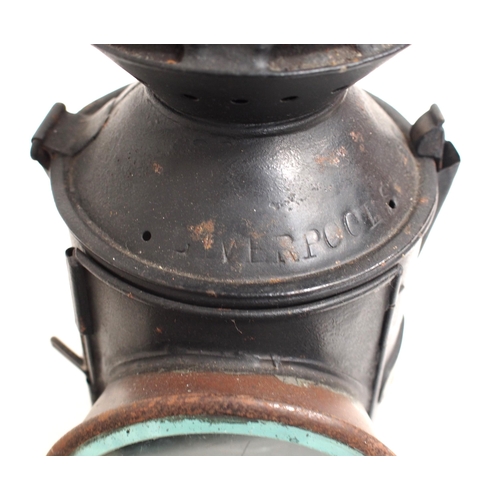 352 - GER sliding knob handlamp cone stamped 