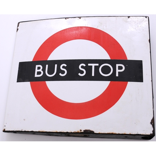 354 - LT Bus Stop sign, box type, 18