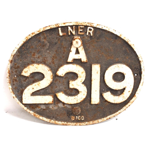 38 - LNER C/I bridgeplate 