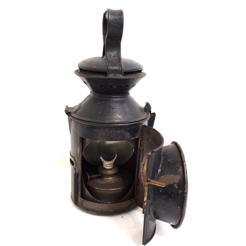 482 - LNER (GER pattern) sliding knob handlamp complete & in excellent ex service condition. (A1) (Dispatc... 