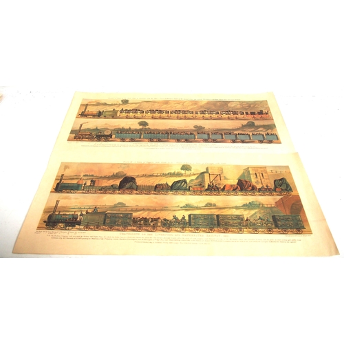 491 - BR (LMR) unframed carriage prints - 
