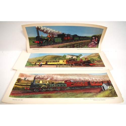 491 - BR (LMR) unframed carriage prints - 