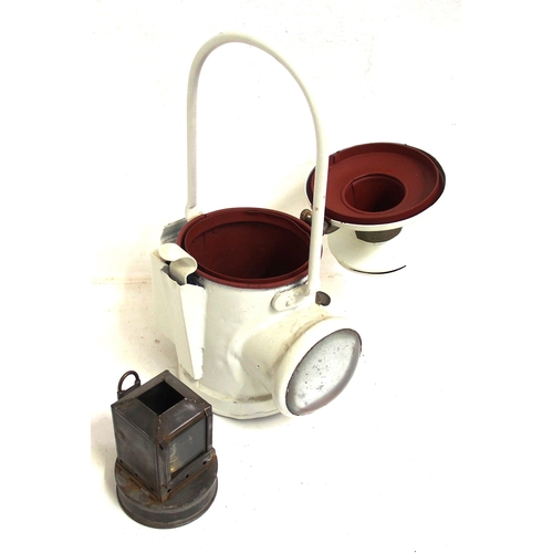 527 - BR locomotive headlamp brass plated 