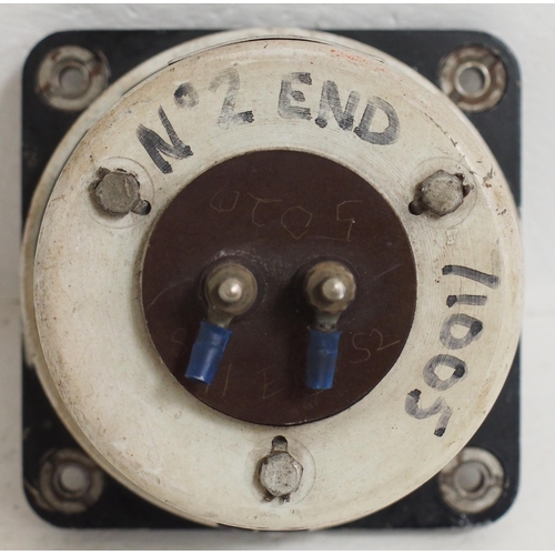 537 - BR Smiths diesel locomotive speedometer recovered from 71 008 at Cashmores scrap yard, goo condition... 