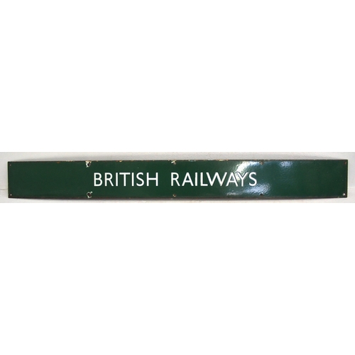 57 - BR(S) enamel poster board header 52½