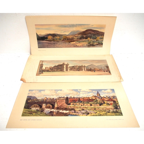 61 - BR carriage unframed carriage prints - 