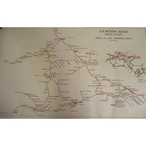 737 - Miscellaneous rolled plans etc - NER Withernsea waiting shelter, coloured and detailed, same main bu... 