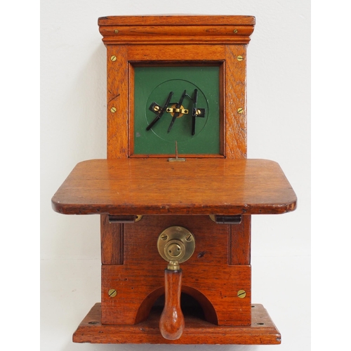 740 - Telegraph instrument with writing slope, needle free moving. (B2) (Dispatch by Mailboxes/Collect fro... 