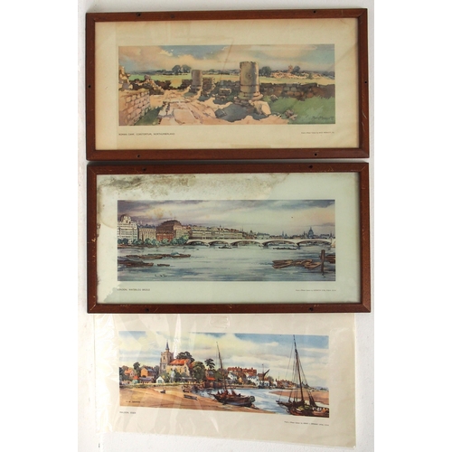 751 - BR framed & glazed carriage prints - 