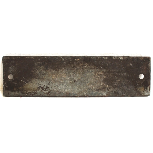 754 - LNWR cast doorplate 