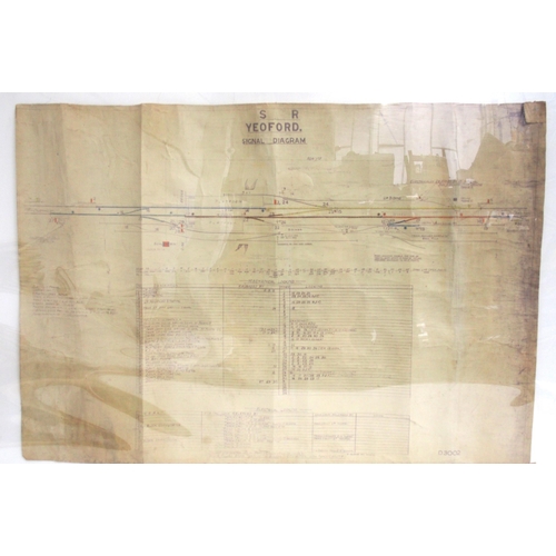 765 - SR rolled signal box diagram 