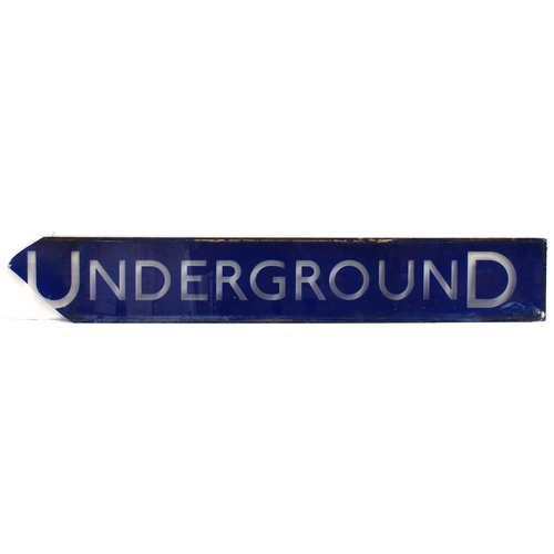 786 - UNDERGROUND glass panel 47½