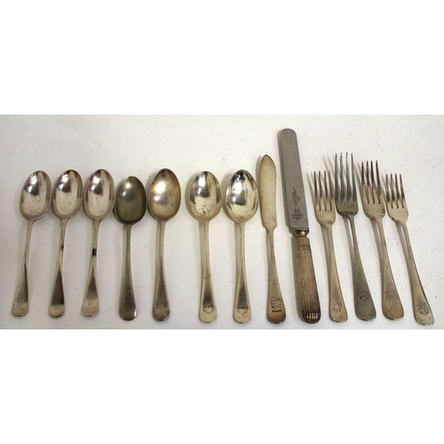 852 - Selection of GWR (7) & GCR (6) table cutlery. (13) (D2) (Dispatch by Mailboxes/Collect from Banbury ... 