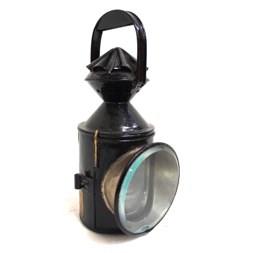 856 - NER 3 aspect handlamp brass plated 