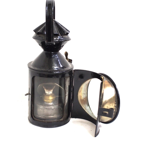 856 - NER 3 aspect handlamp brass plated 