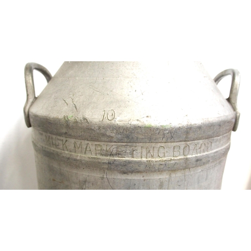 940 - Alloy milk churn 