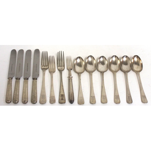 943 - Selection of GER table cutlery. (14) (D2) (Dispatch by Mailboxes/Collect from Banbury Depot)