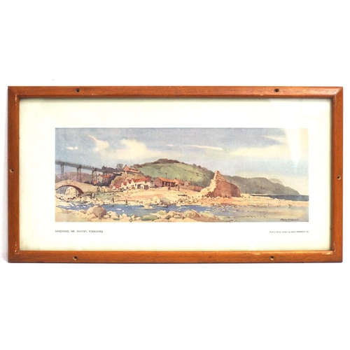 961 - British Railways framed & glazed carriage print 