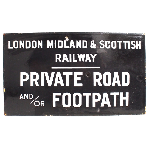 978 - LMS enamel notice 