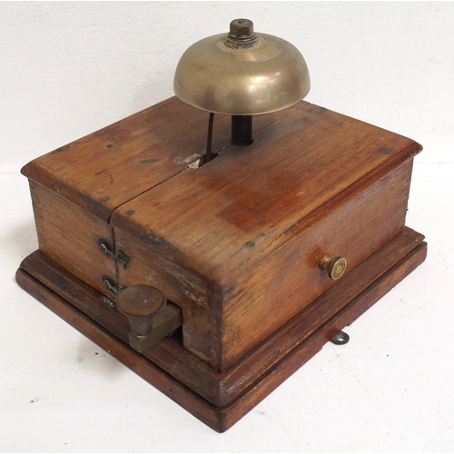 987 - GCR block bell, complete, case a little sun bleached. (B2>) (Dispatch by Mailboxes/Collect from Banb... 