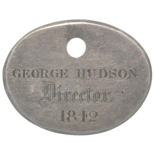 22 - A Manchester and Birmingham Railway director's pass issued to George Hudson, 1842. George Hudson was... 