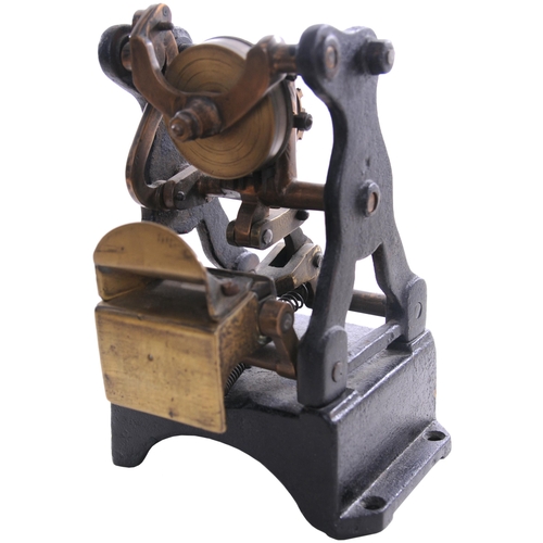 4 - A GNR skeletal date press, with rotating mechanism. This style appears to be unique to the GNR and M... 