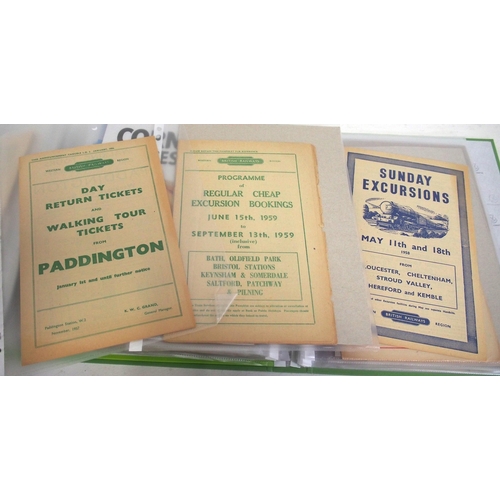 241 - Quantity (67) handbills contained within two albums in plastic sleeves most regions (except BR(Sc), ... 