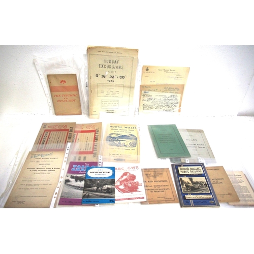 244 - Quantity of official ephemera loose & in albums including Signalling notices (Glos) & plans, Bristol... 