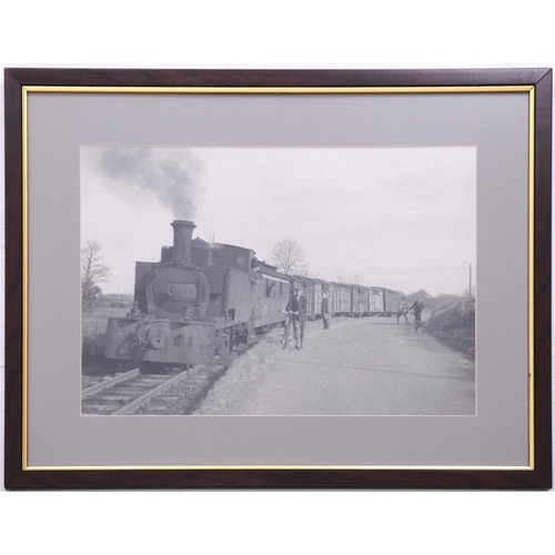 326 - Framed photographs, BALLACHULISH STATION, CROMFORD AND HIGH PEAK, DORNOCH STATION, NARROW GAUGE VIEW... 