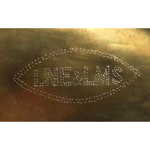 439 - Quantity of brass foil uniform badge embroidery templates inc. LNER, GNER. (D3x) (Dispatch by Mailbo... 