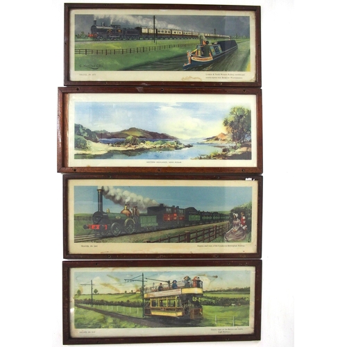 45 - Four BR carriage prints - 