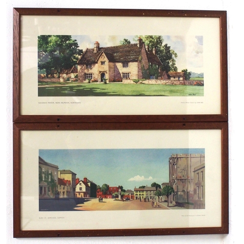 496 - BR framed & glazed carriage prints - 