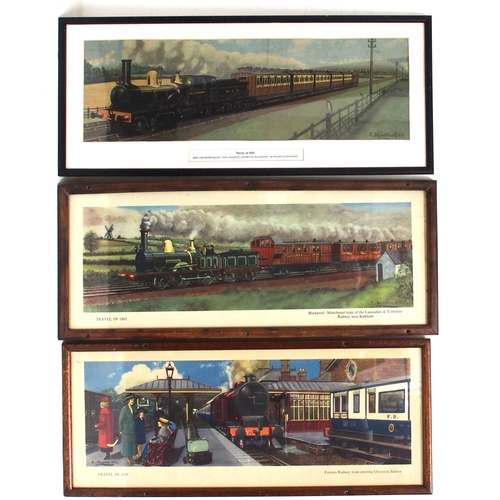 546 - C Hamilton Ellis carriage prints - 