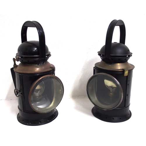 555 - GWR 3 aspect handlamp brass plated 