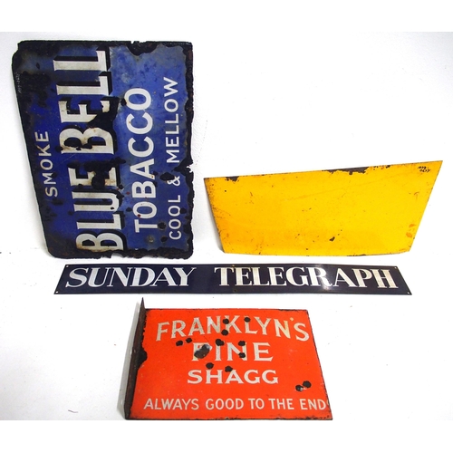 57 - Advertising enamels - SUNDAY TELEGRAPH