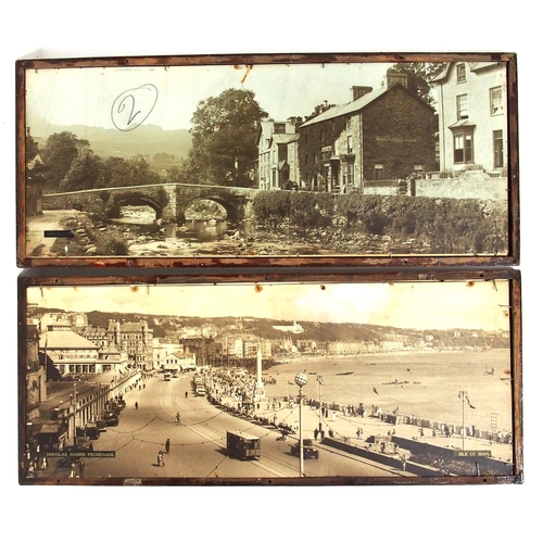 694 - Two C Hamilton Ellis Carriage prints - Travel in 1910 Coniston & Travel in 1905 Leek & Manifold, rea... 