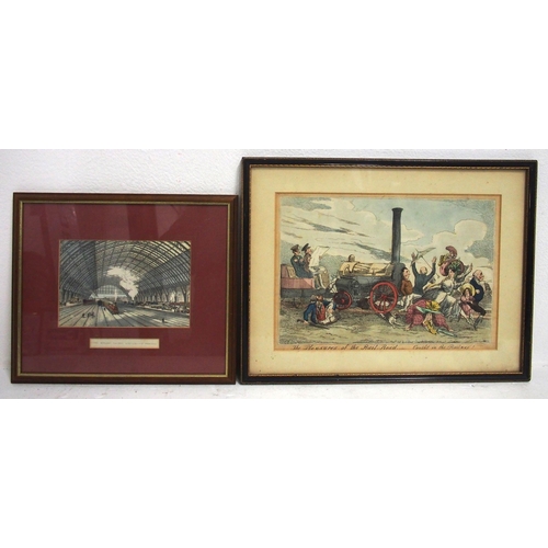 715 - Two 19C framed & glazed prints 